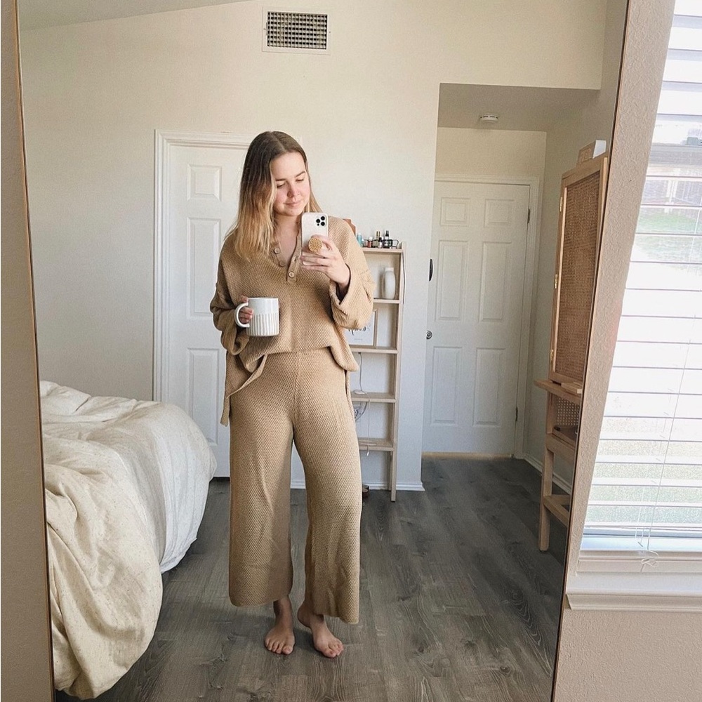 Free people Hailee sweater set